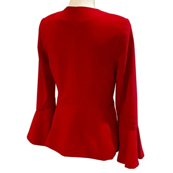 Worthington Red Blazer flare open - Picture 11 of 13